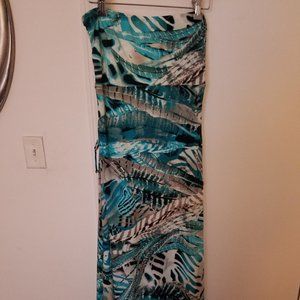 Blue Apple Bottoms dress